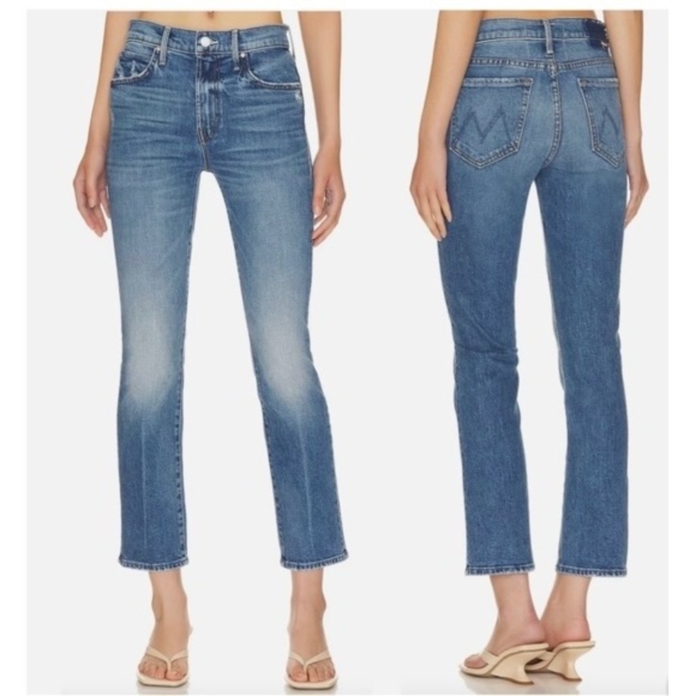 Mother Superior Rascal Ankle Jeans A Little Dirt Never Hurt Size 26